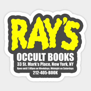 Ray's Occult Books Sticker